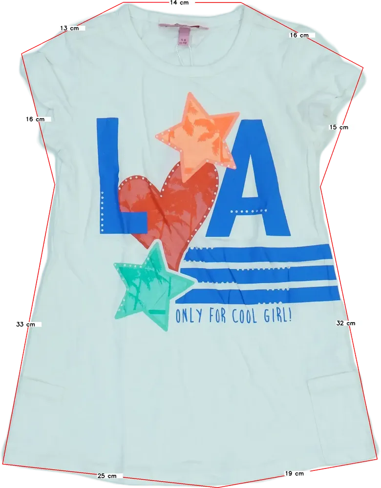 Kék OVS Póló EU 116 / UK 6 év / US 6 év/S