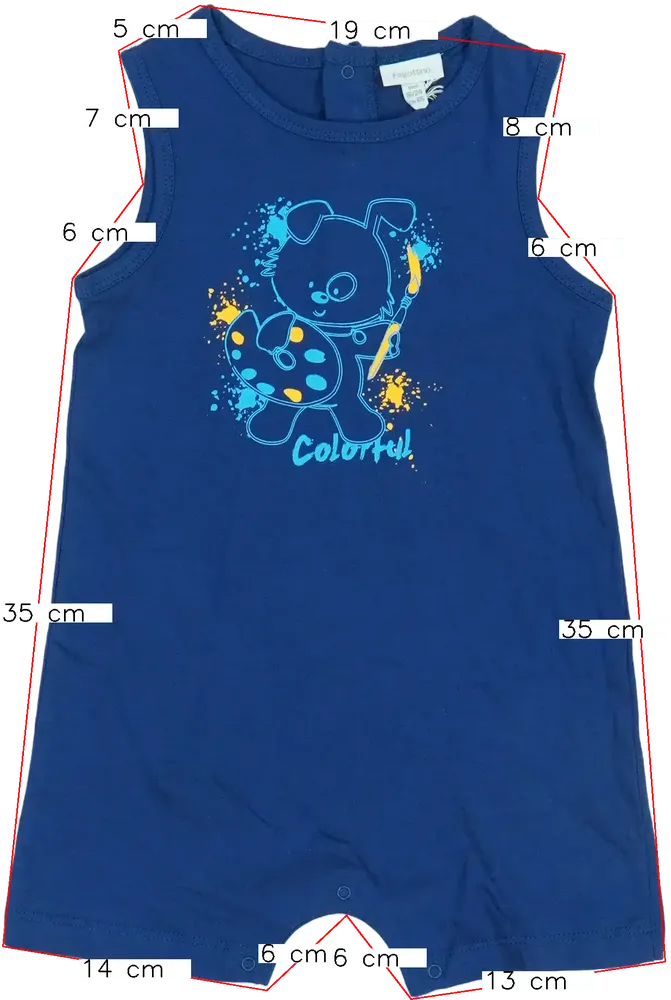 Kék OVS - Fagottino Napozó EU 86 / UK 12-18 hónap / US 18 hónap