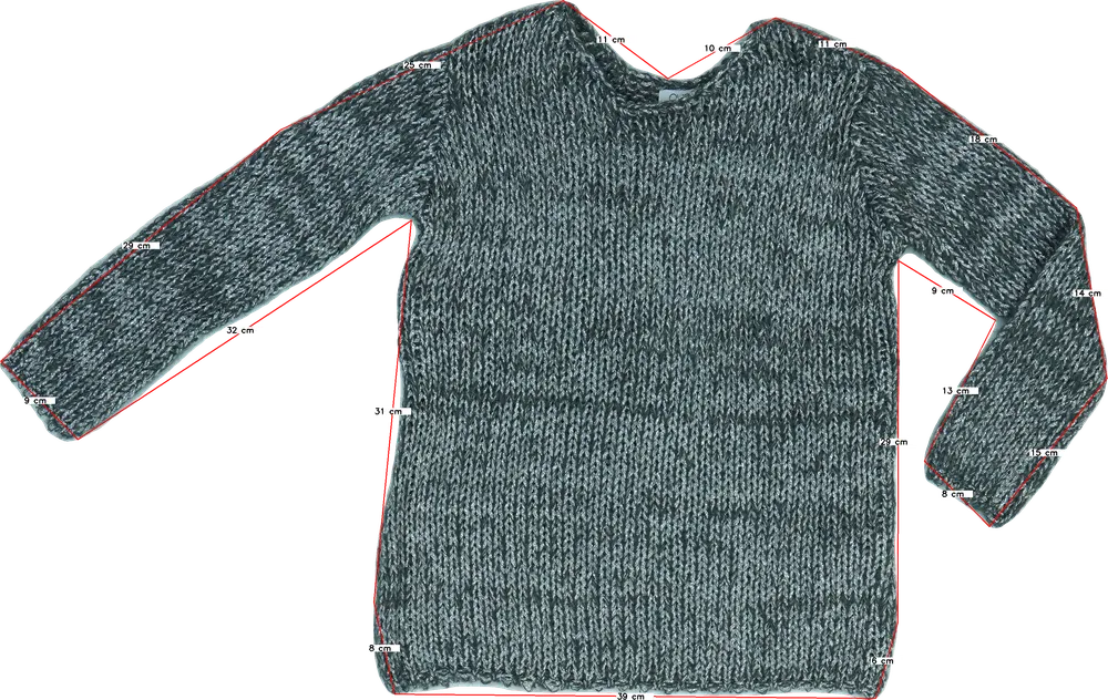 Ezüst OVS Kötött pulcsi EU 140 / UK 10 év / US 10 év/L