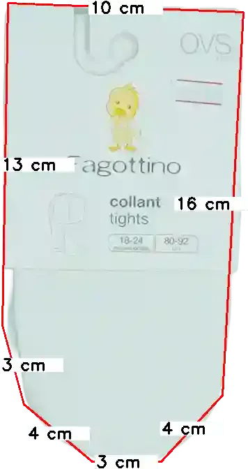 Fehér OVS - Fagottino Harisnya EU 92 / UK 2 év / US 2T