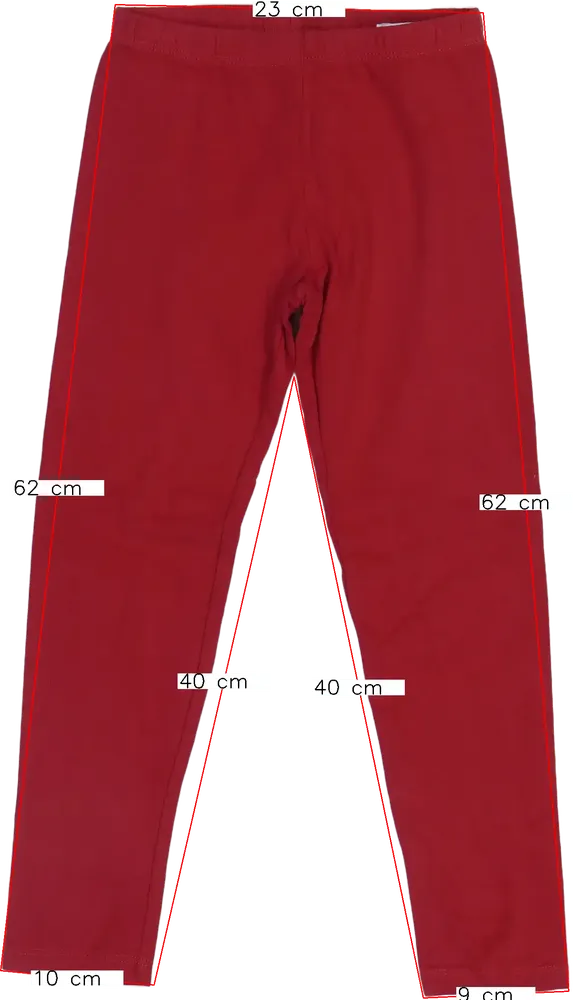 Piros OVS Leggings EU 122 / UK 7 év / US 7 év/M