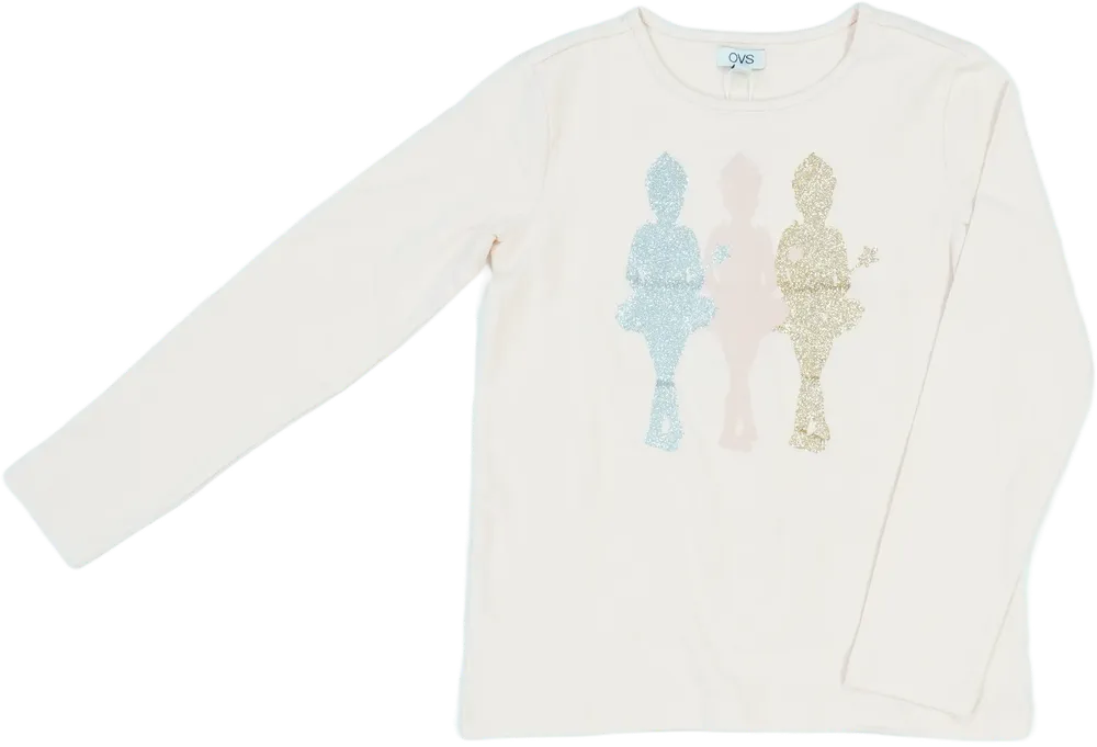 Rózsaszín OVS Hosszú ujjú felső EU 128 / UK 8 év / US 8 év/M