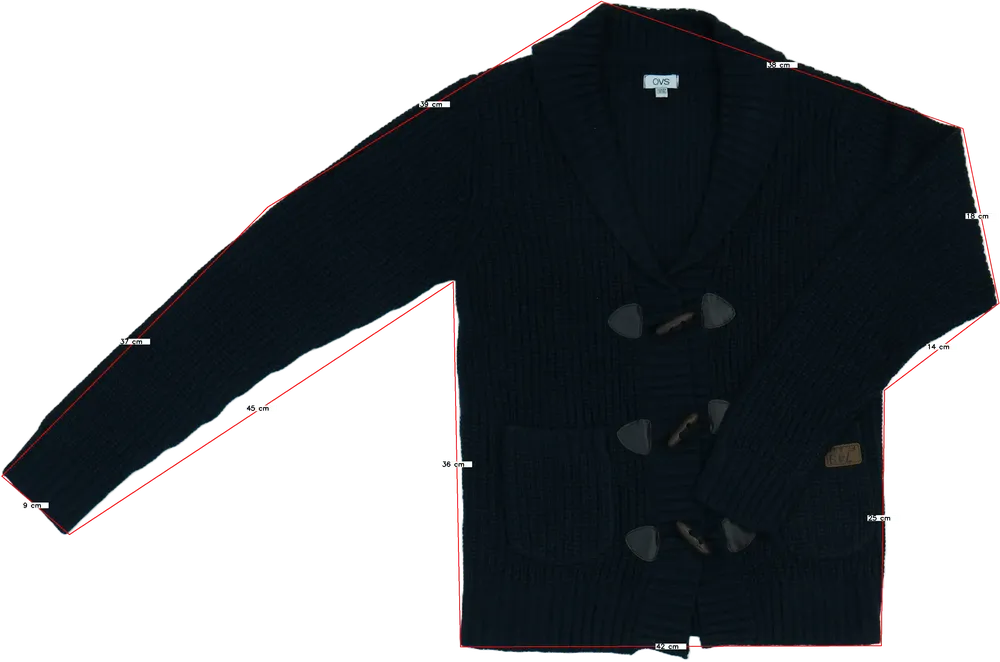 Kék OVS Kardigán EU 152 / UK 12 év / US 12 év/L