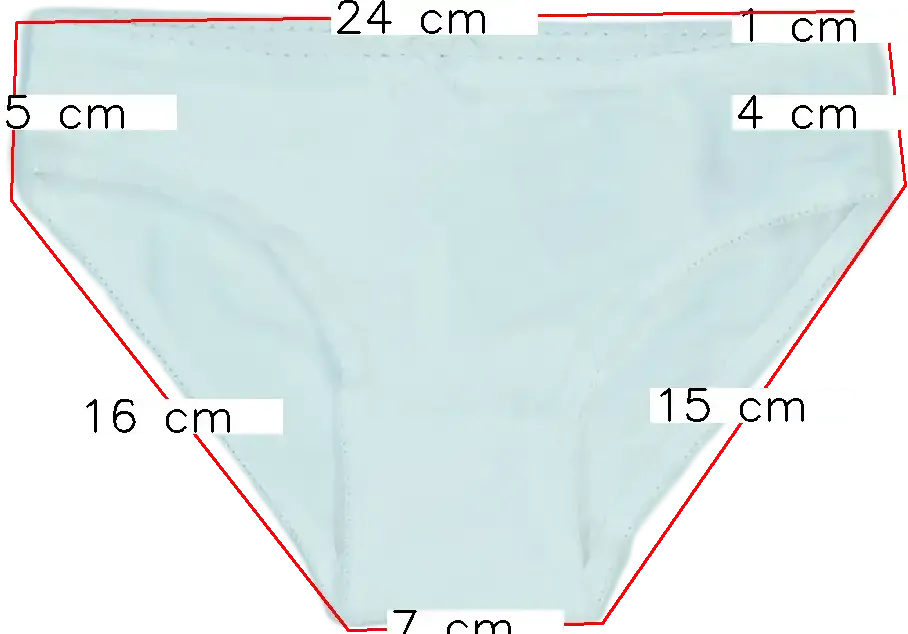 Fehér OVS Lányka / Női bugyi EU 104 / UK 4 év / US 4T/XS