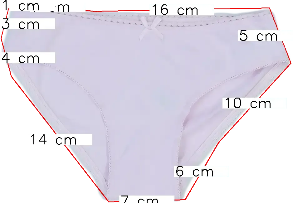 Rózsaszín OVS Lányka / Női bugyi EU 104 / UK 4 év / US 4T/XS