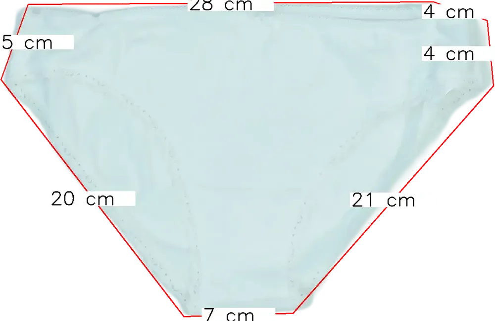 Fehér OVS Lányka / Női bugyi EU 164 / UK 14 év / US 14 év/XL