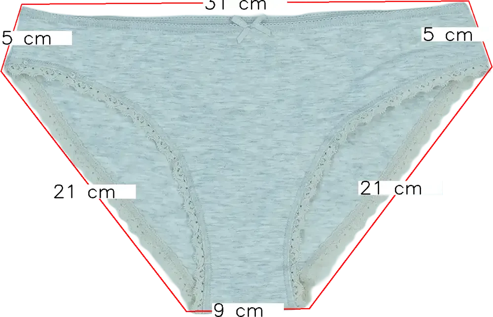 Szürke OVS Lányka / Női bugyi EU 164 / UK 14 év / US 14 év/XL