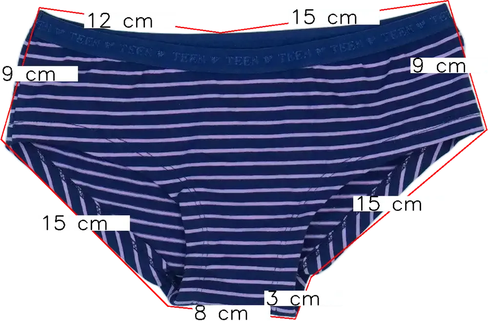 Kék OVS Lányka / Női bugyi EU 152 / UK 12 év / US 12 év/L