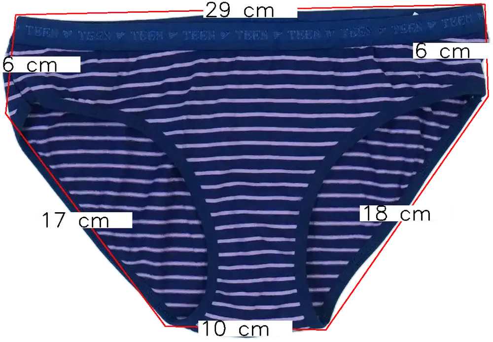 Kék OVS Lányka / Női bugyi EU 164 / UK 14 év / US 14 év/XL