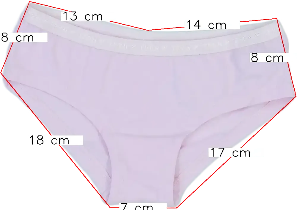 Rózsaszín OVS Lányka / Női bugyi EU 164 / UK 14 év / US 14 év/XL