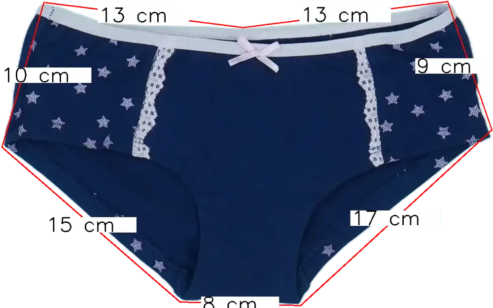 Kék OVS Lányka / Női bugyi EU 152 / UK 12 év / US 12 év/L