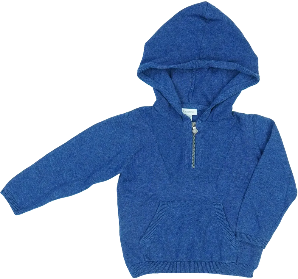 Kék OVS - Fagottino Kapucnis pulóver EU 86 / UK 12-18 hónap / US 18 hónap