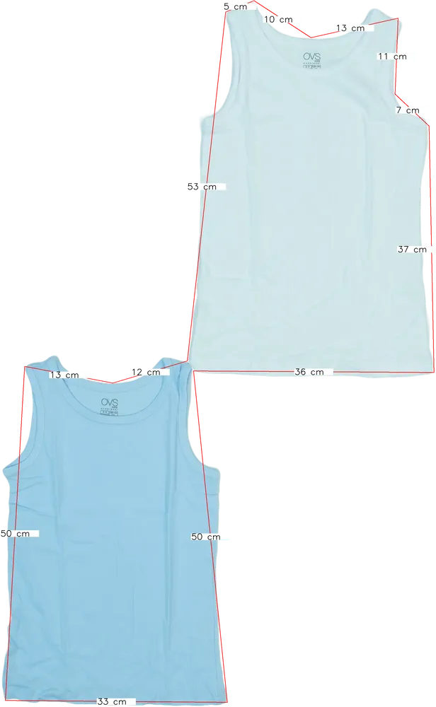 Blue OVS Multipack - Sleeveless shirts EU 134 / UK 9 years / US 9 years/L