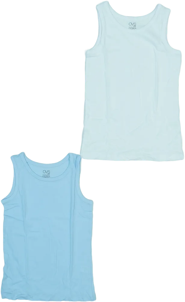 Blue OVS Multipack - Sleeveless shirts EU 134 / UK 9 years / US 9 years/L