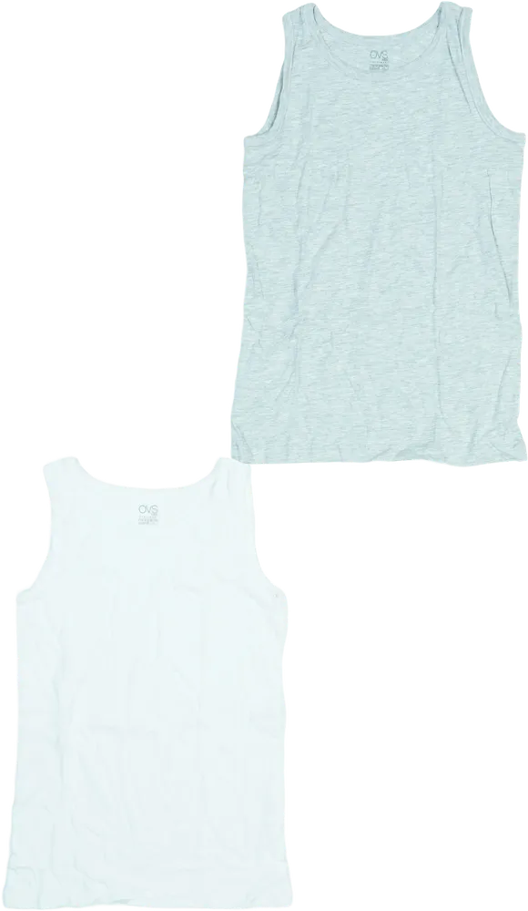 Grey OVS Multipack - Sleeveless shirts EU 164 / UK 14 years / US 14 years/XL