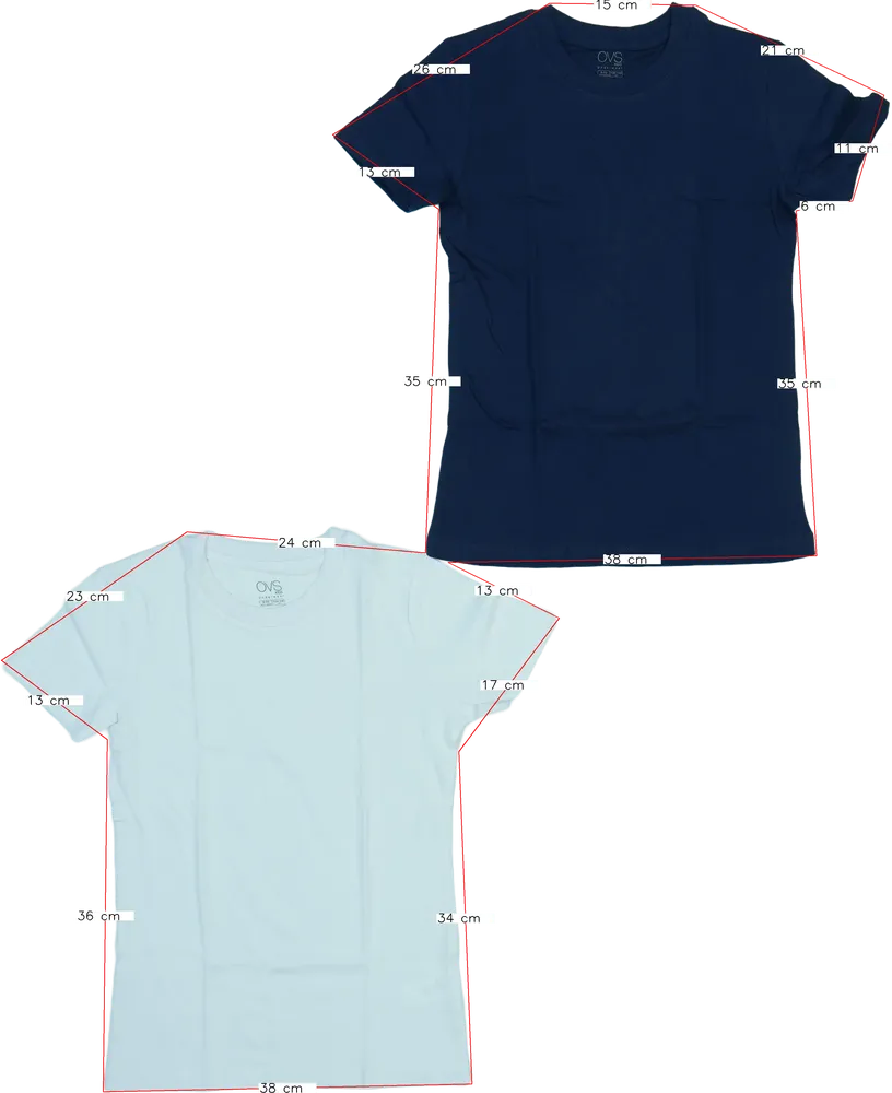 Multicoloured OVS 2-piece set - Top EU 140 / UK 10 years / US 10 years/L