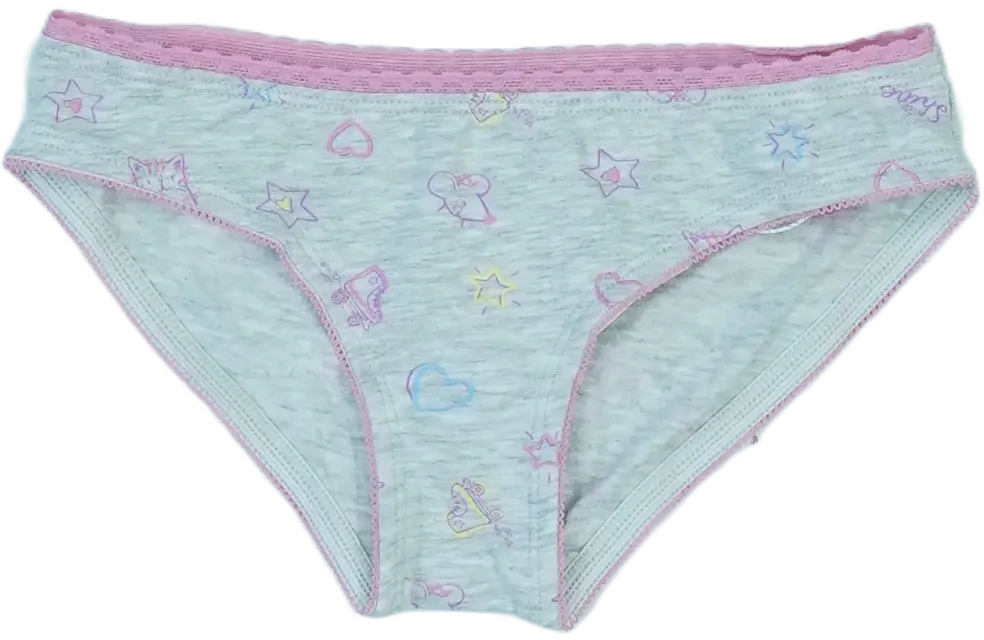 Szürke OVS Lányka / Női bugyi EU 116 / UK 6 év / US 6 év/S