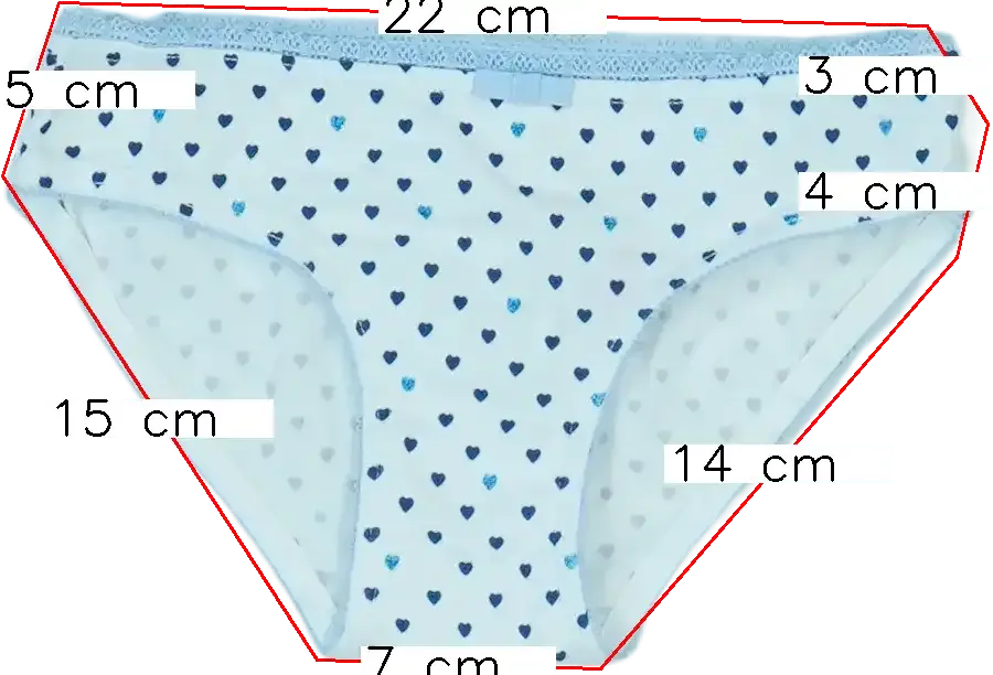 Fehér OVS Lányka / Női bugyi EU 104 / UK 4 év / US 4T/XS