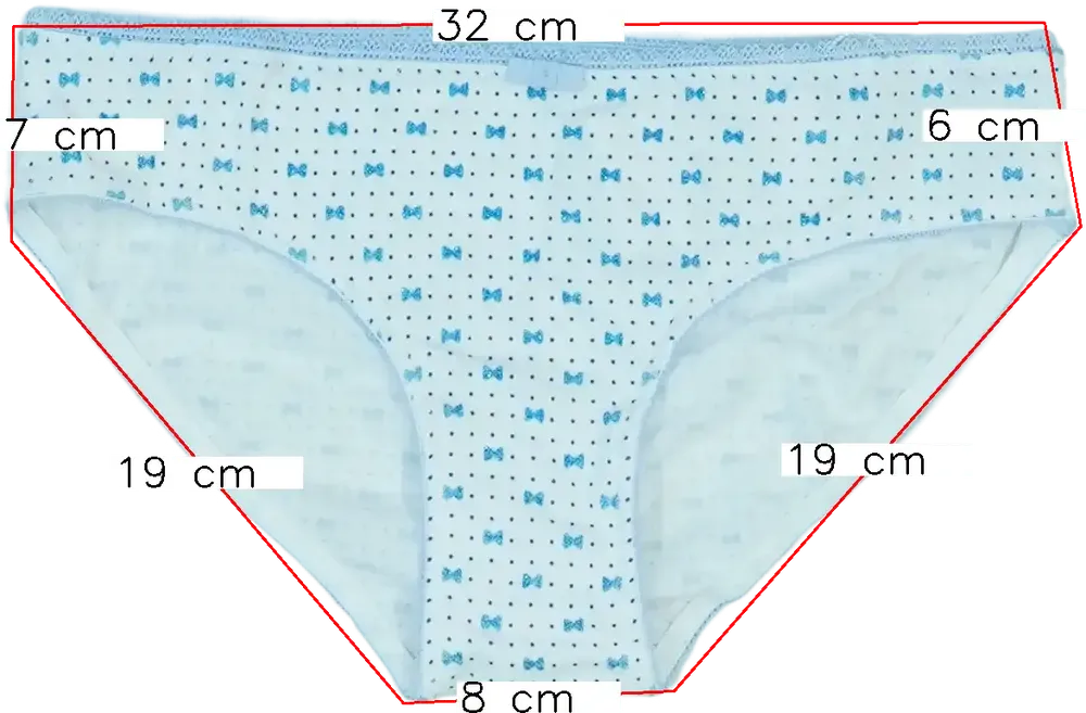 Fehér OVS Lányka / Női bugyi EU 164 / UK 14 év / US 14 év/XL