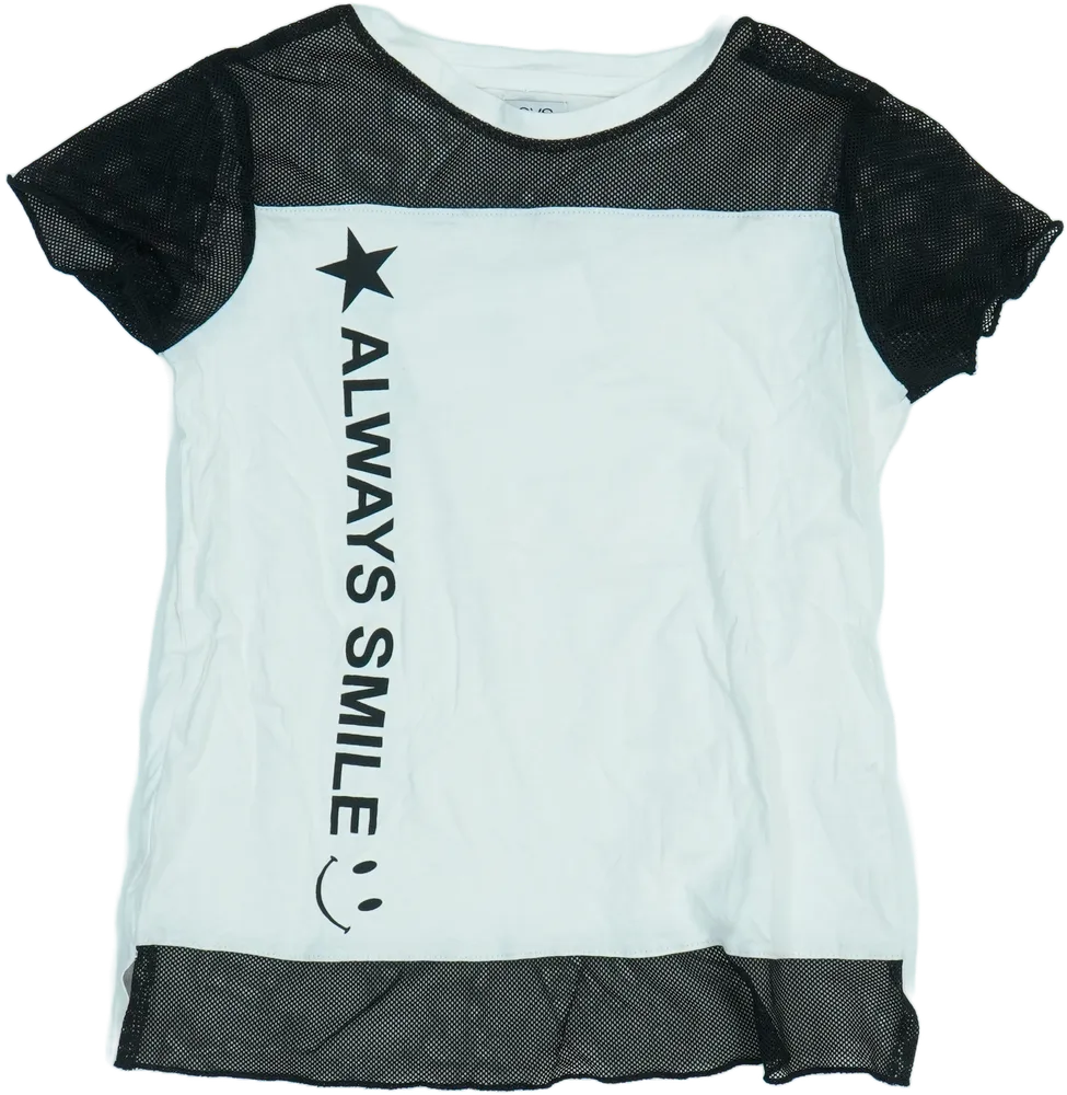 Fehér OVS Póló EU 140 / UK 10 év / US 10 év/L