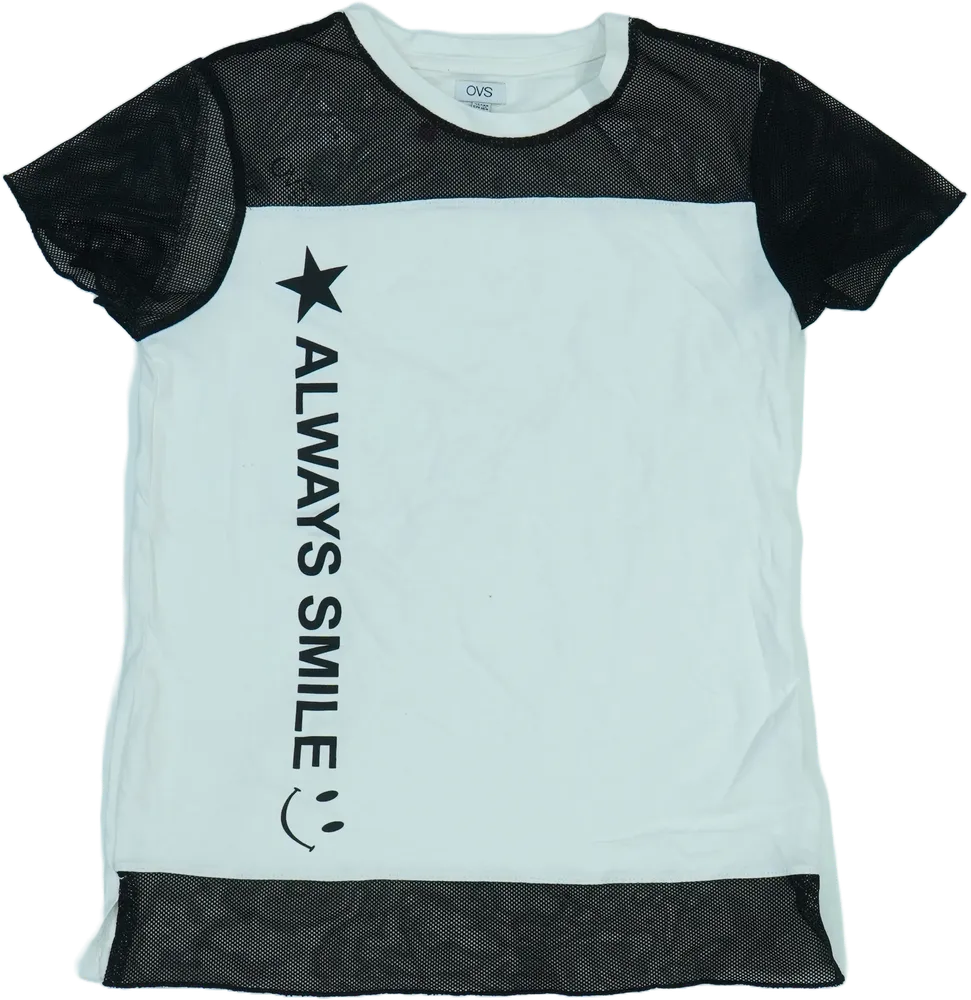 Fehér OVS Póló EU 164 / UK 14 év / US 14 év/XL