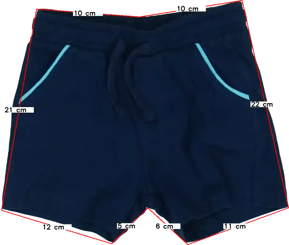 Kék OVS - Fagottino Rövidnadrág EU 80 / UK 9-12 hónap / US 12 hónap