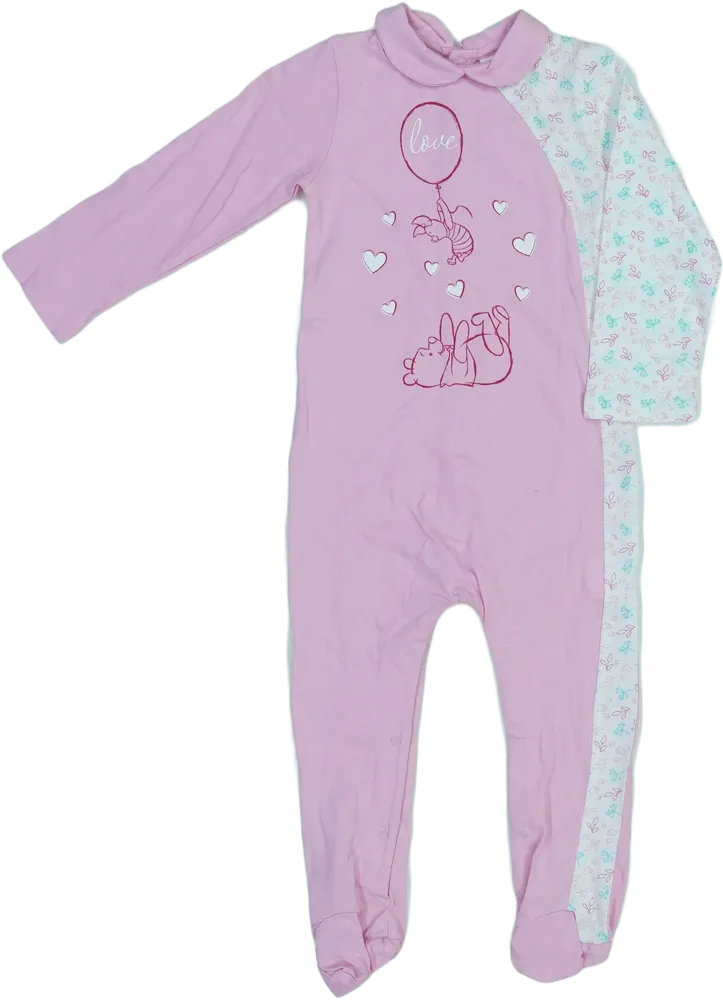 Rózsaszín Disney Hosszú ujjú rugdalózó EU 86 / UK 12-18 hónap / US 18 hónap