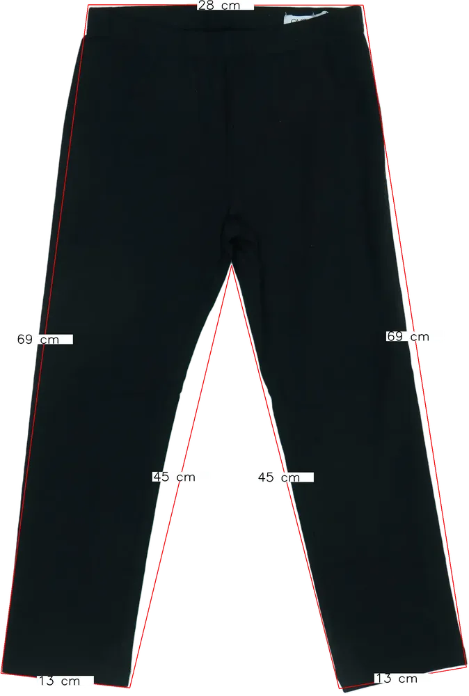 Fekete OVS Leggings EU 158 / UK 13 év / US 14 év/XL