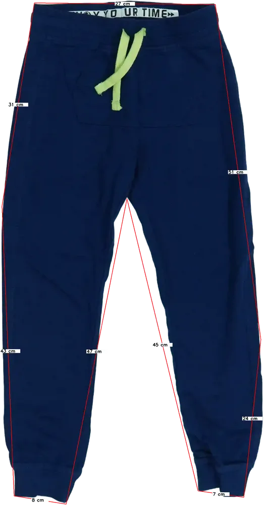 Kék OVS Melegítőnadrág EU 128 / UK 8 év / US 8 év/M