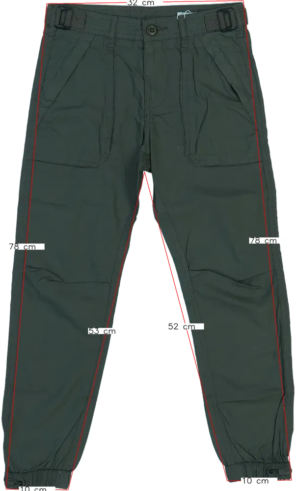 Zöld OVS Hosszúnadrág EU 128 / UK 8 év / US 8 év/M