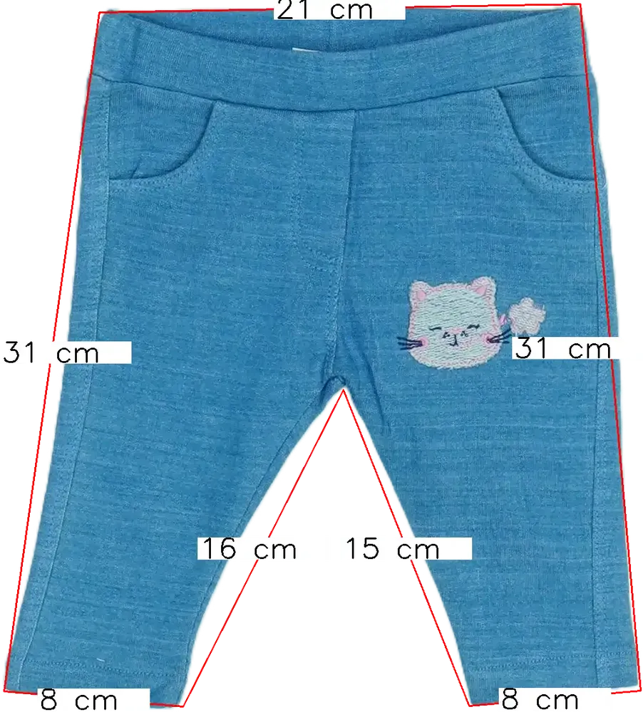 Kék OVS - Fagottino Leggings EU 56 / UK Újszülött / US Újszülött