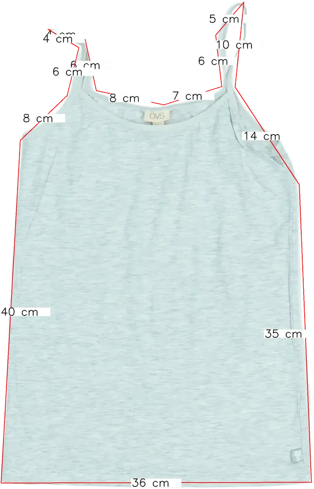 Szürke OVS Póló EU 164 / UK 14 év / US 14 év/XL