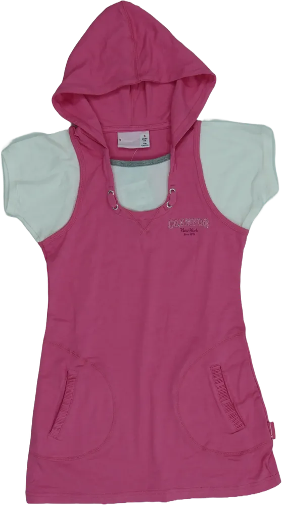 Rózsaszín Champion Ruha EU 128 / UK 8 év / US 8 év/M