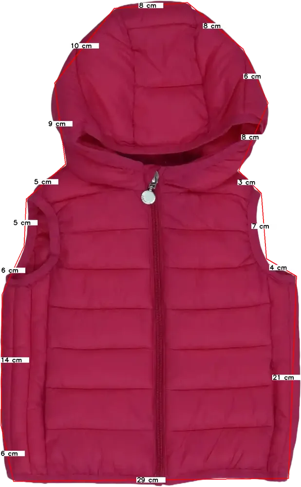 Rózsaszín OVS - Fagottino Mellény EU 98 / UK 3 év / US 3T