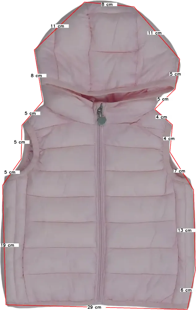 Rózsaszín OVS - Fagottino Mellény EU 80 / UK 9-12 hónap / US 12 hónap