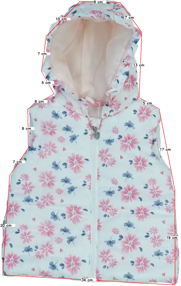 Fehér OVS - Fagottino Mellény EU 92 / UK 2 év / US 2T