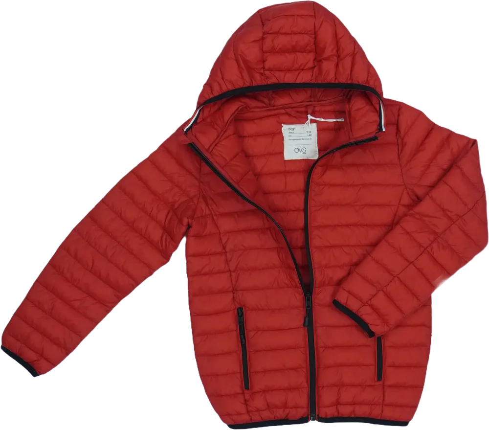 Piros OVS Átmeneti kabát EU 140 / UK 10 év / US 10 év/L
