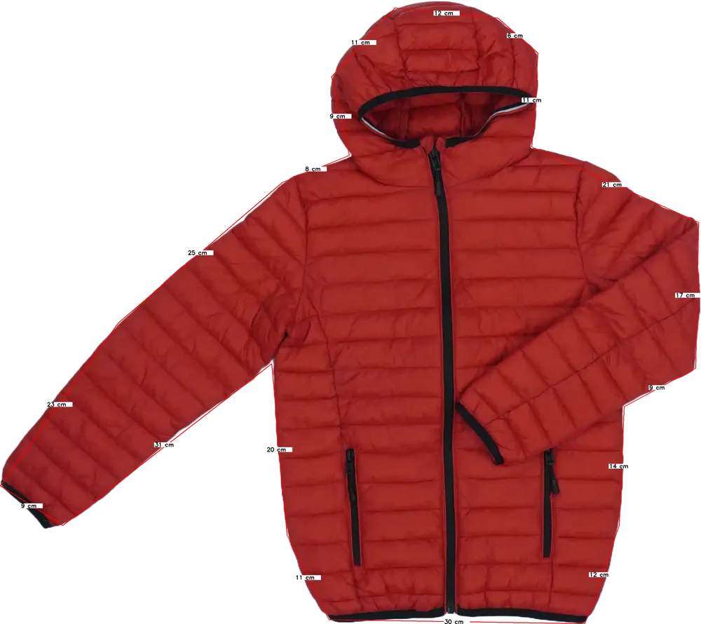 Piros OVS Átmeneti kabát EU 140 / UK 10 év / US 10 év/L