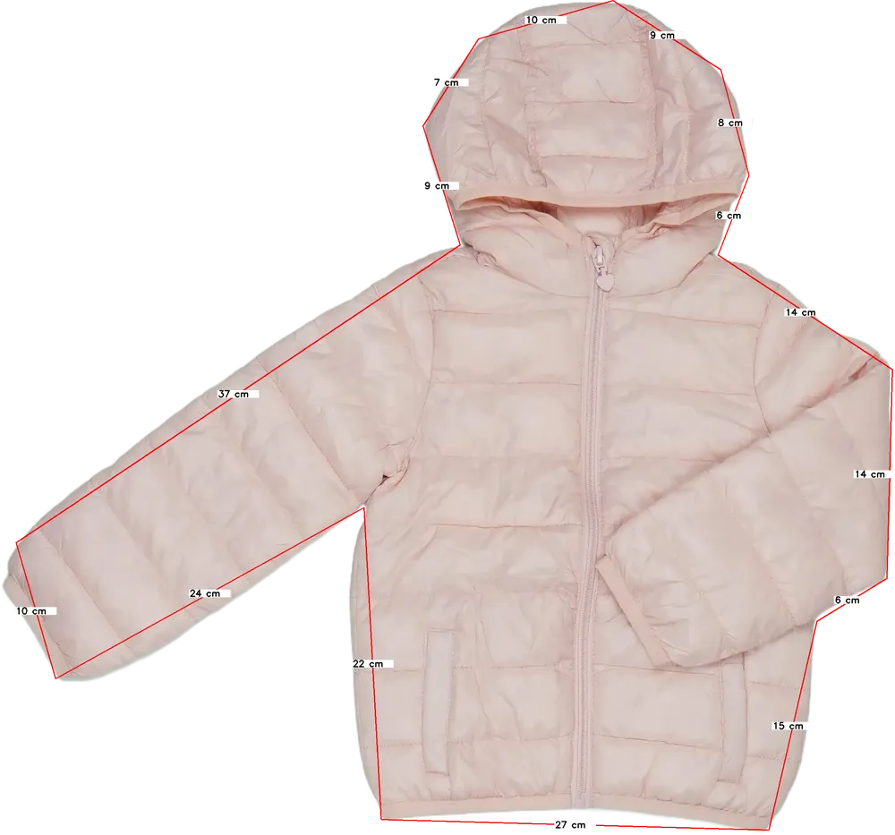 Rózsaszín OVS - Fagottino Átmeneti kabát EU 92 / UK 2 év / US 2T