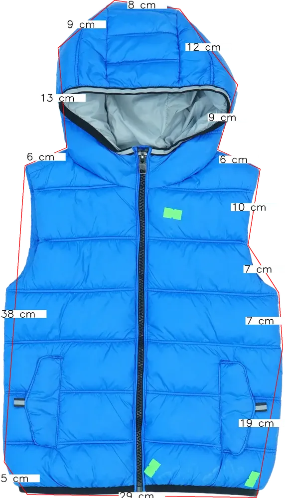 Kék OVS Mellény EU 104 / UK 4 év / US 4T/XS