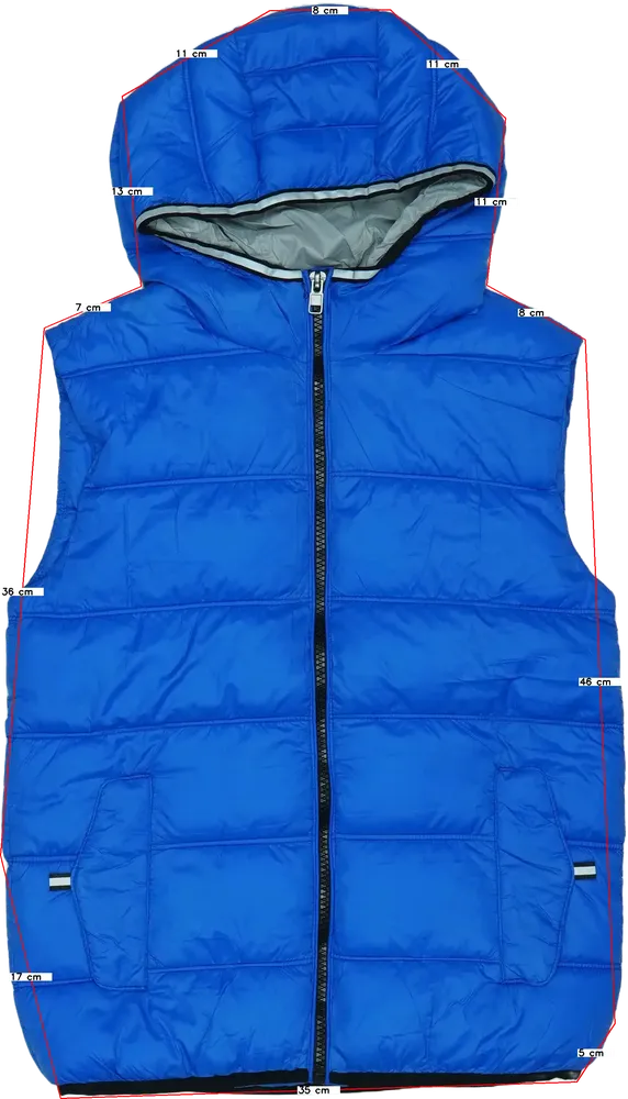 Kék OVS Mellény EU 140 / UK 10 év / US 10 év/L