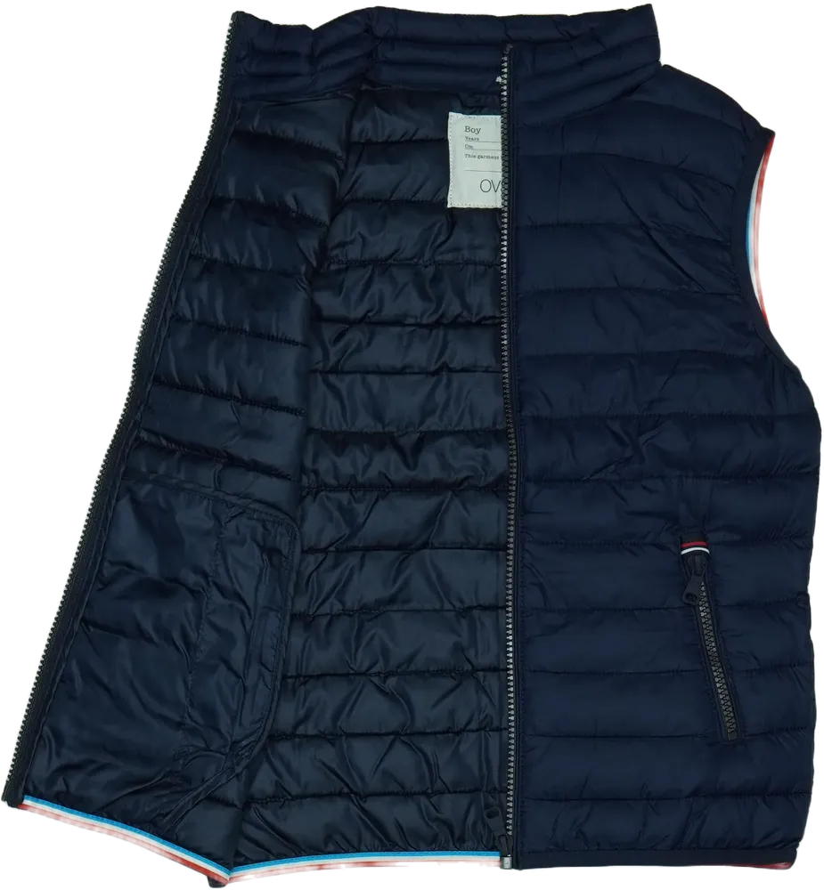 Kék OVS Mellény EU 128 / UK 8 év / US 8 év/M