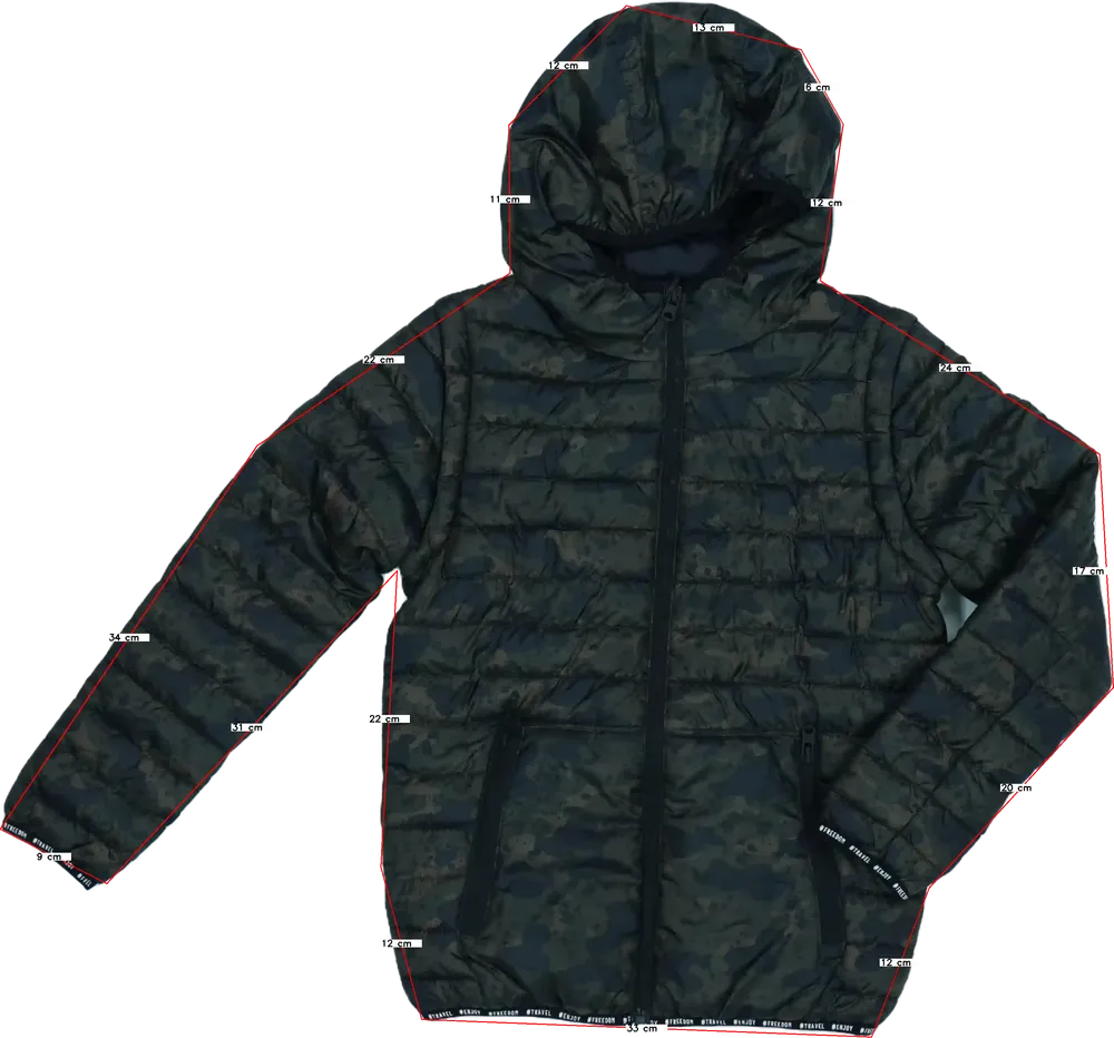 Zöld OVS Átmeneti kabát EU 134 / UK 9 év / US 9 év/L