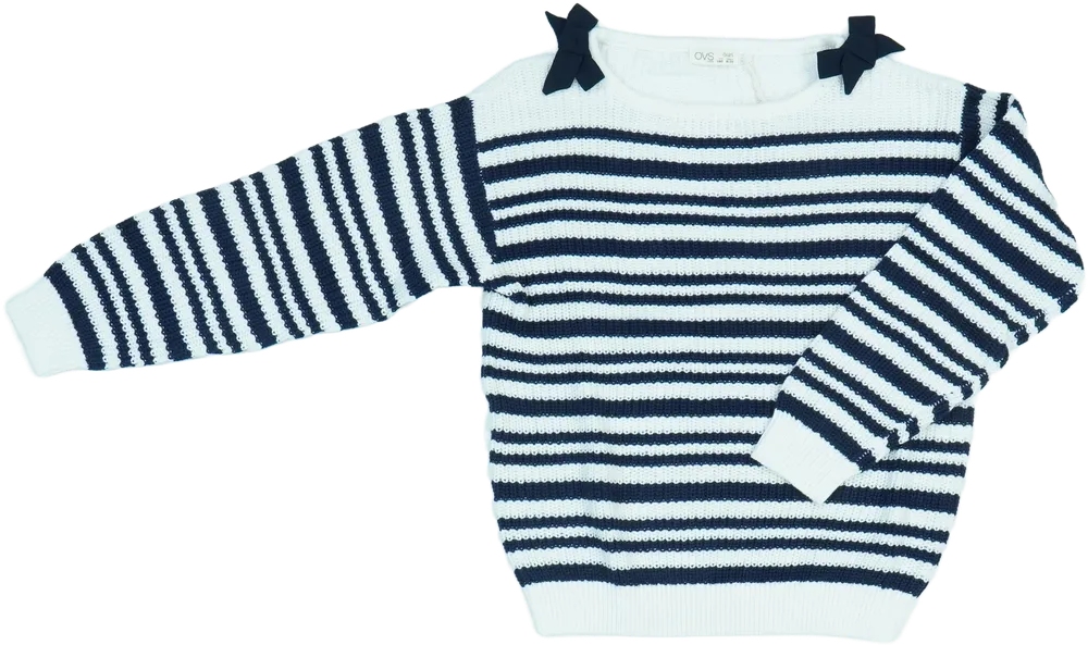 Fehér OVS Kötött pulcsi EU 140 / UK 10 év / US 10 év/L