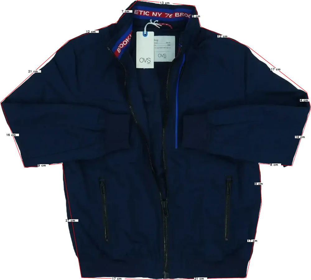 Kék OVS Széldzseki EU 146 / UK 11 év / US 12 év/L