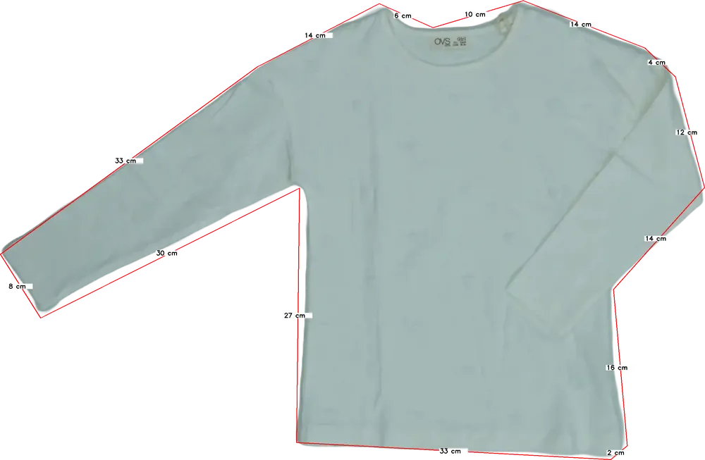 Barna OVS Hosszú ujjú felső EU 116 / UK 6 év / US 6 év/S