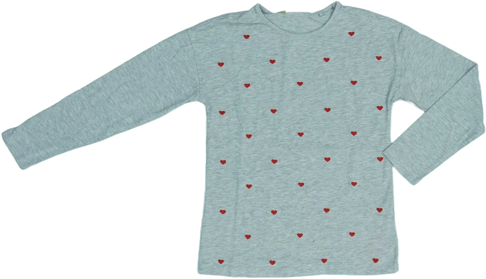 Szürke OVS Hosszú ujjú felső EU 140 / UK 10 év / US 10 év/L