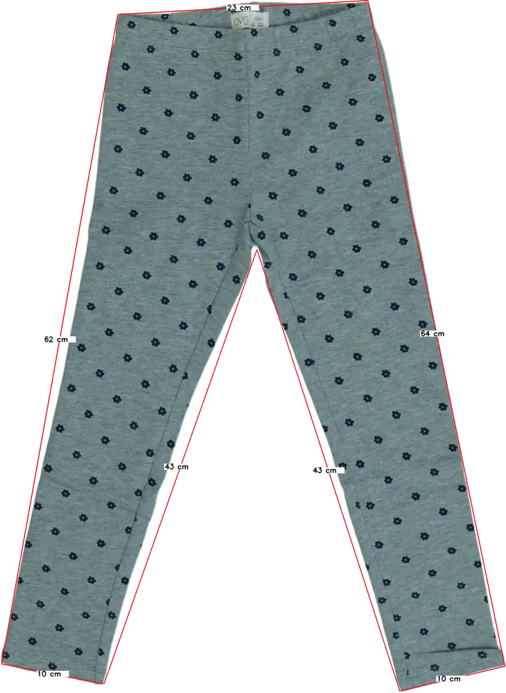 Szürke OVS Leggings EU 116 / UK 6 év / US 6 év/S