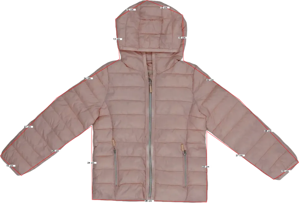 Rózsaszín OVS Átmeneti kabát EU 128 / UK 8 év / US 8 év/M