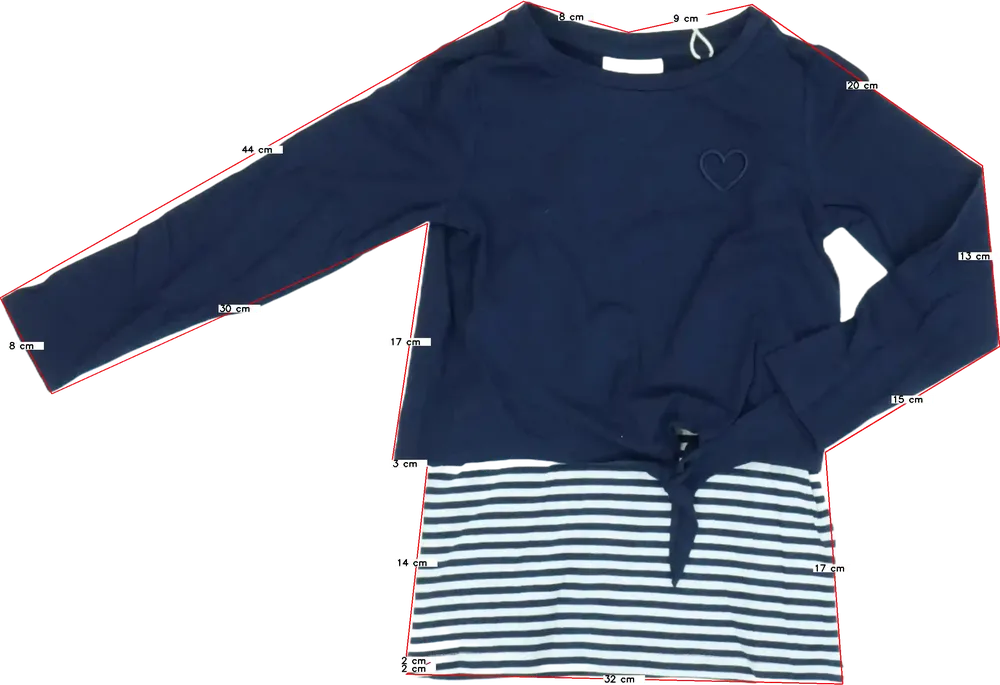 Kék OVS Hosszú ujjú felső EU 140 / UK 10 év / US 10 év/L